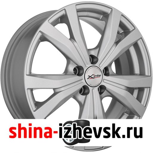 Колесный диск X-trike X119 6.5xR16 5×114.3 ET35 DIA67.1 серебристый в Ижевске